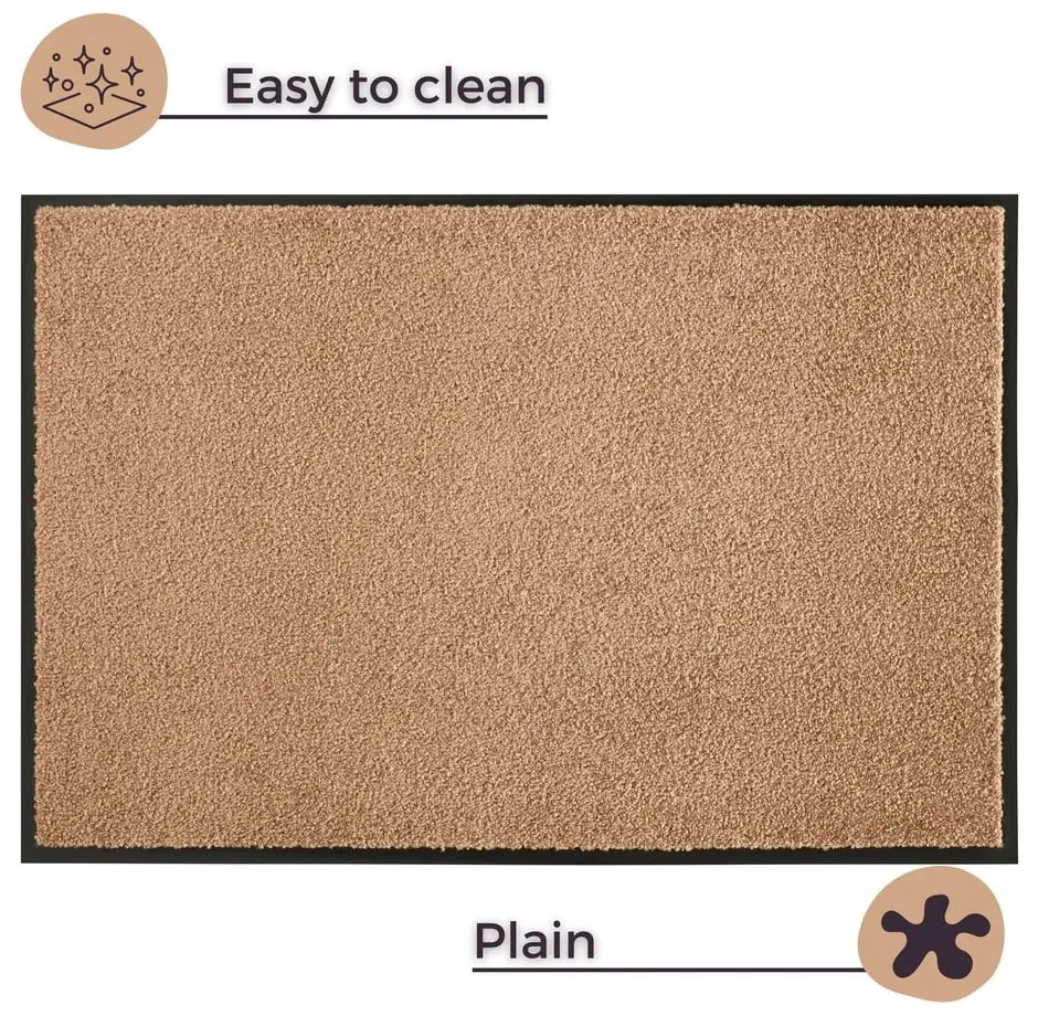 Covoraș de intrare 90x60 cm Wash and Clean - Hanse Home