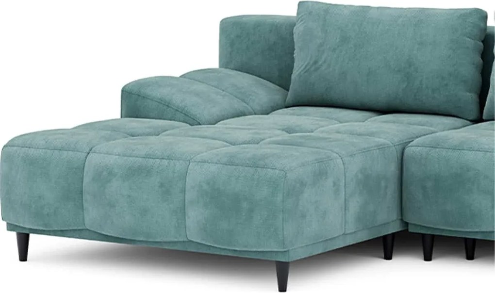 Coltar lemn masiv Odo Extensibil, 273 × 176 × 75 cm - Stânga