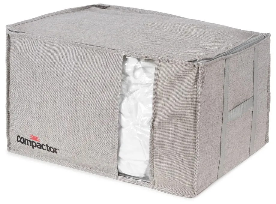 Cutie de depozitare cu vacuum Compactor Oxford, 210 l, gri