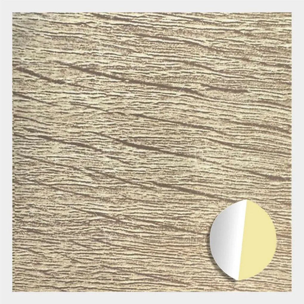 vidaXL Copertă autocolantă pentru șuruburi 12 pcs Stejar Sonoma