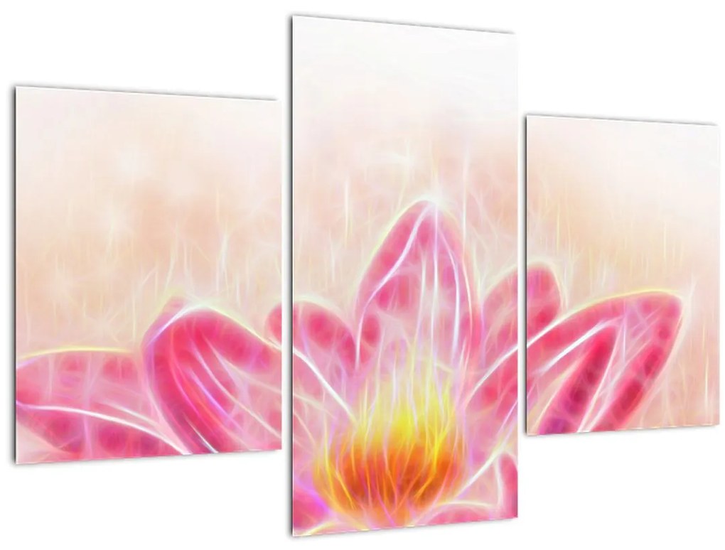 Tablou - Floare de lotus (90x60 cm)