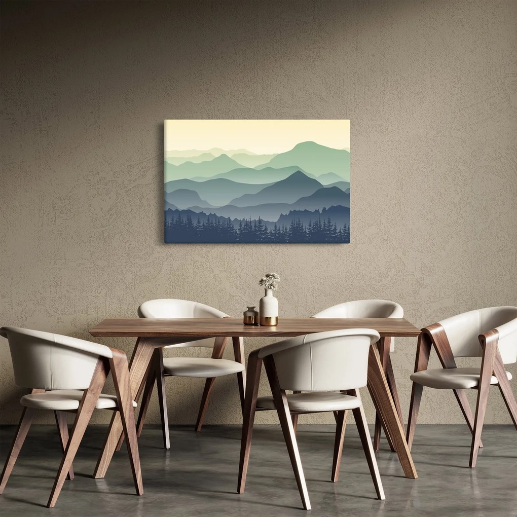 Tablou - Muntele Pădure (90x60 cm)