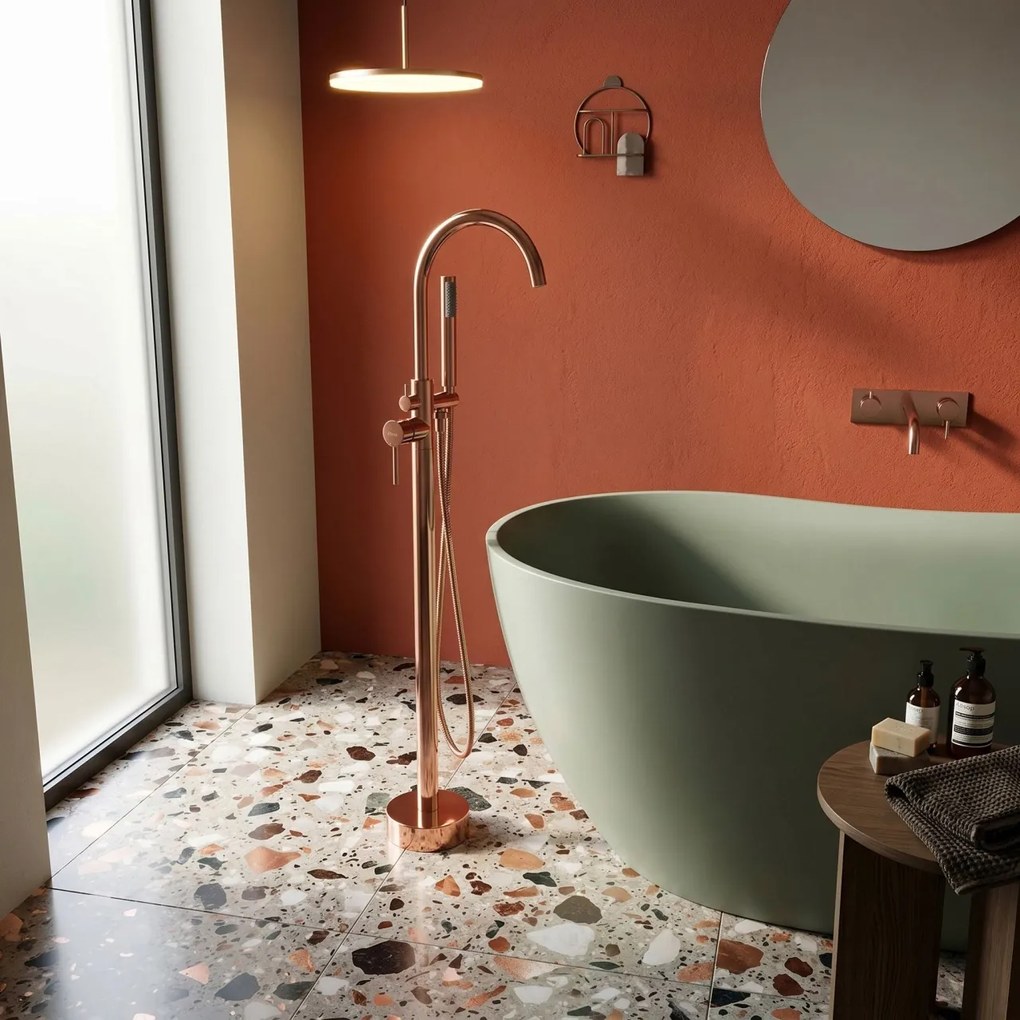 Baterie de podea Rea Lungo Copper