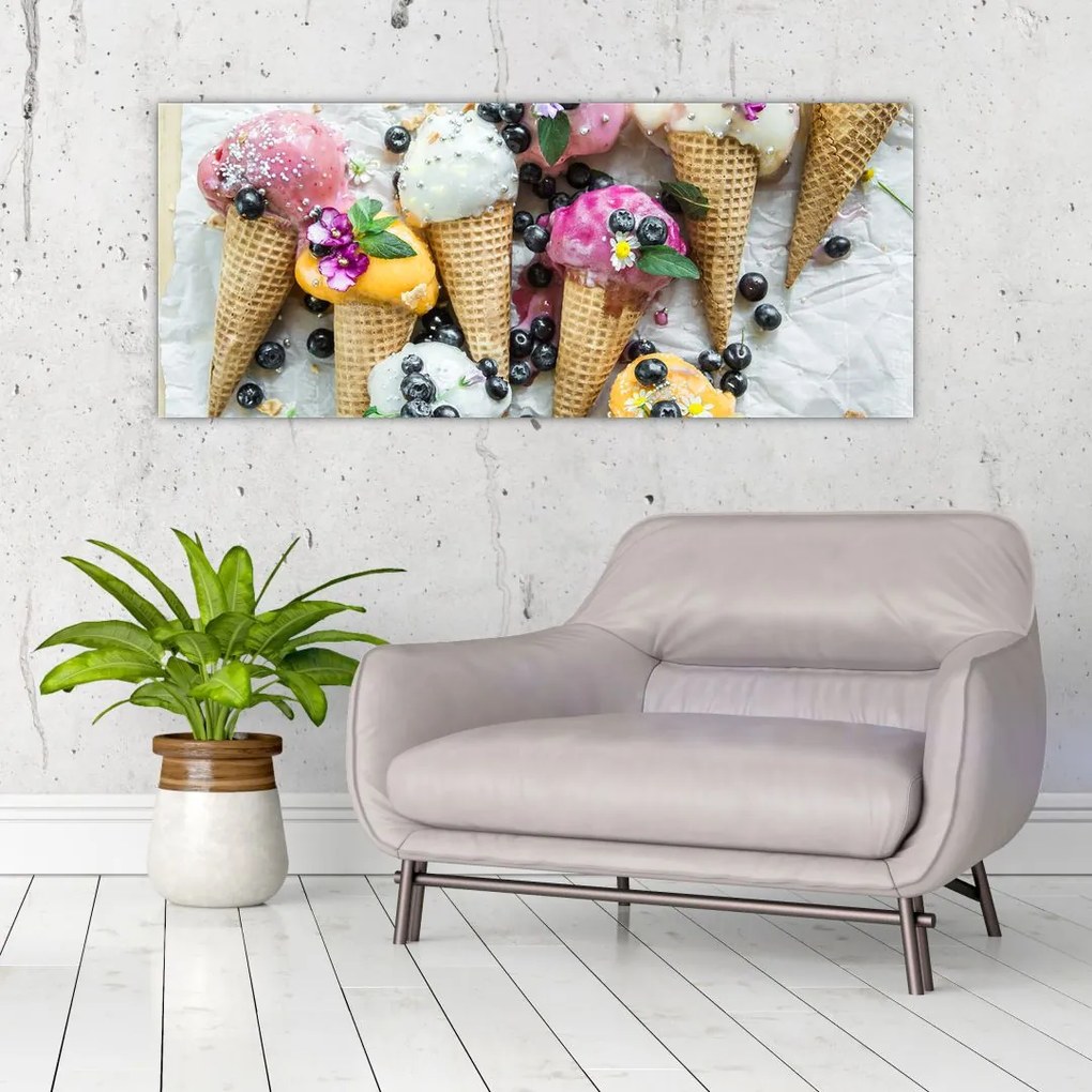 Tablou cu înghețată (120x50 cm)