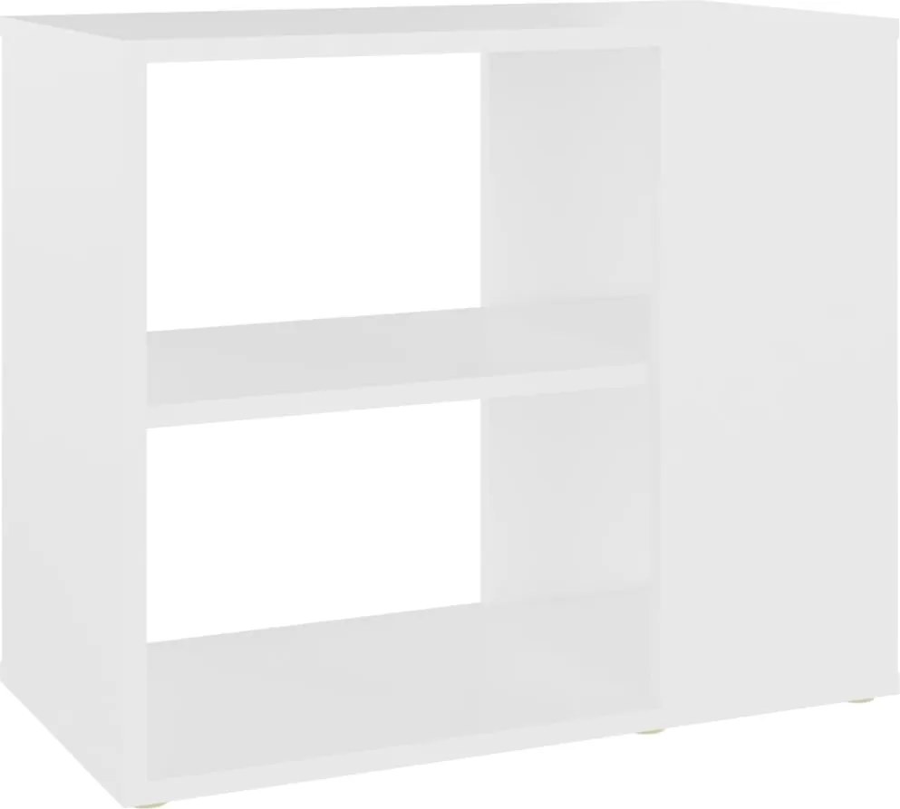 vidaXL Dulap lateral, alb, 60x30x50 cm, PAL
