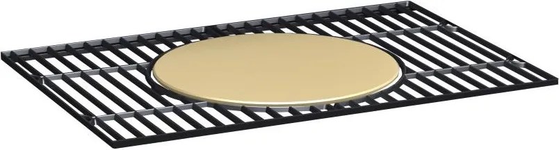 Grătar multifuncțional BBQ Avenberg GENIUS+grătar din fontă+plită+piatră pentru pizza