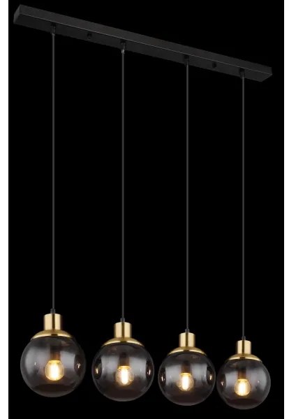 Lustră pe cablu POTTER 4xE27/25W/230V Globo 15860-4H