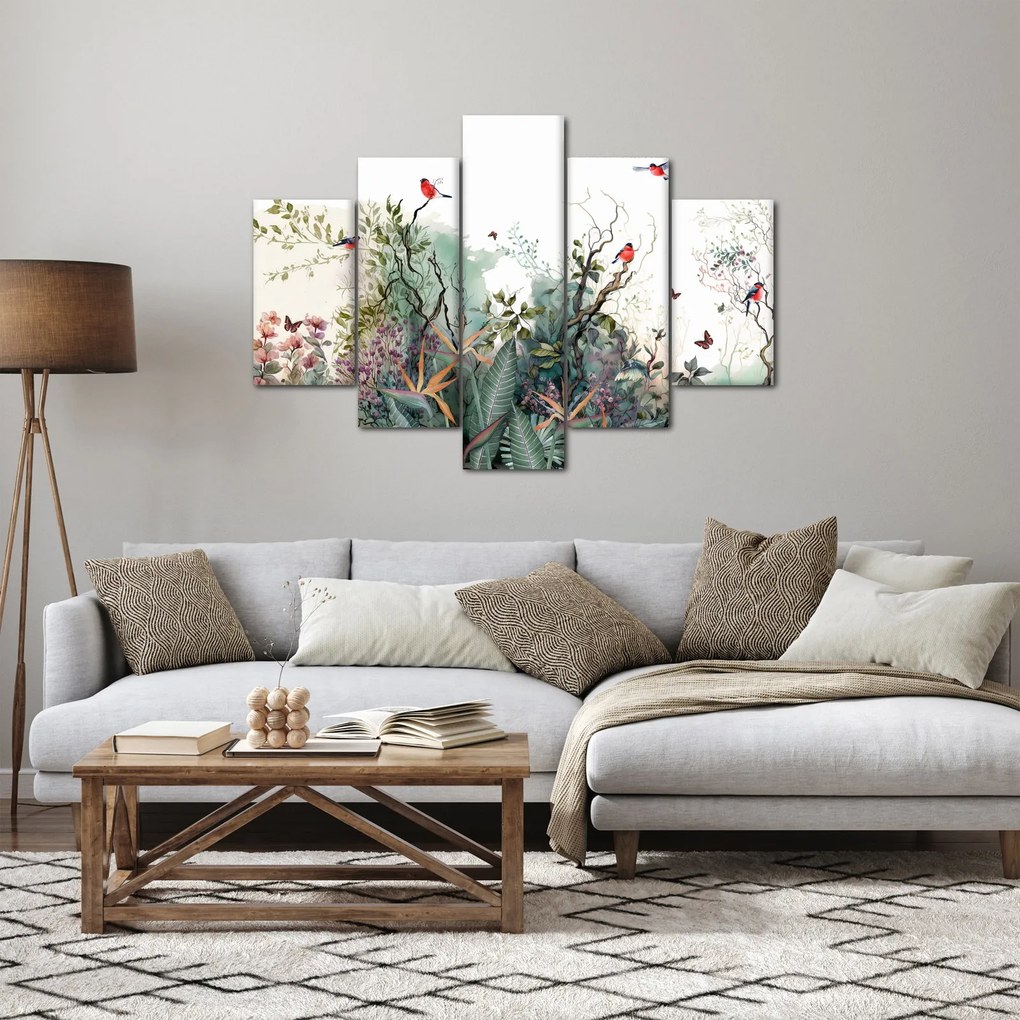 Tablou - Peisaj natural, acvariu (150x105 cm)