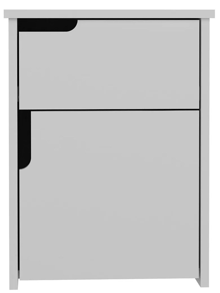 Noptieră Astra (Alb) . 1101394