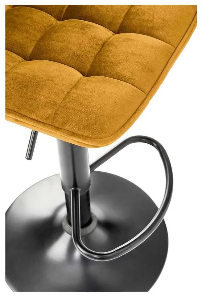 Scaun de bar Kinsley, galben