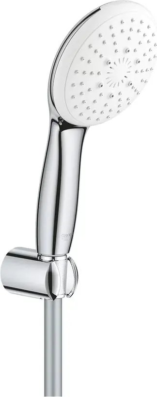 Set de dus cu porter Grohe Tempesta 110 crom 3 functii