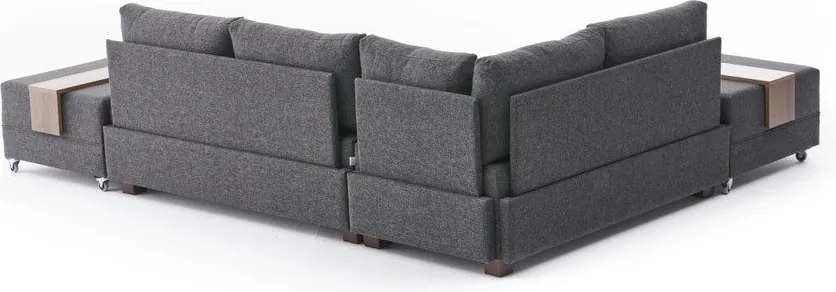 Colțar gri antracit (colț stânga) Fly – Balcab Home