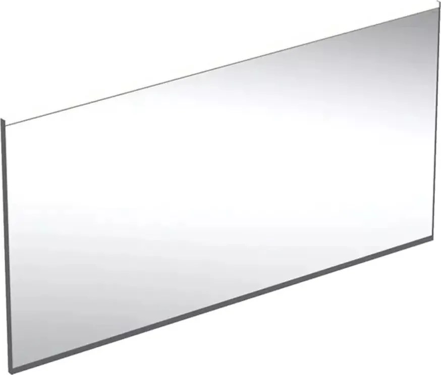 Oglinda cu iluminare si dezaburire Geberit Option Plus Square 135 cm negru - aluminiu eloxat