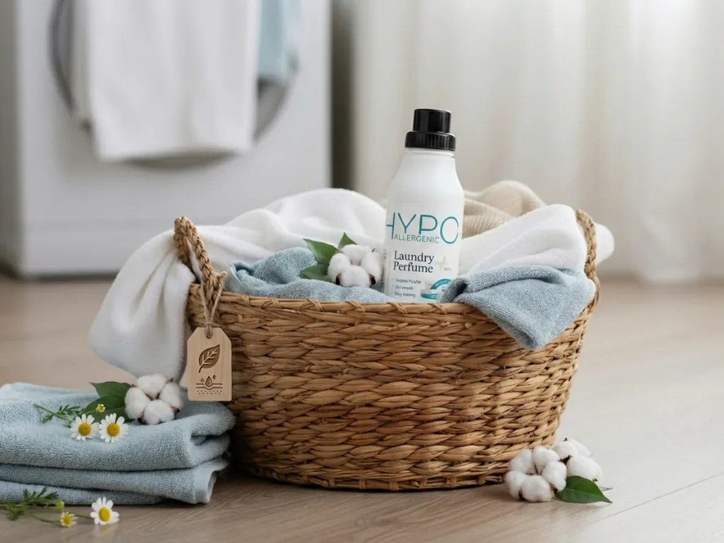 Parfum pentru rufe AMARELLA SMOOTH COTTON 500 ml, hipoalergenic