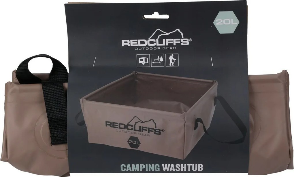 Cutie de camping Redcliffs pliabilă cu mânere, 20 l