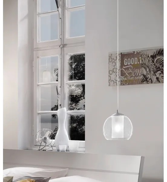 EGLO 92761 - Lampa suspendata BOLSANO 1xE27/60W