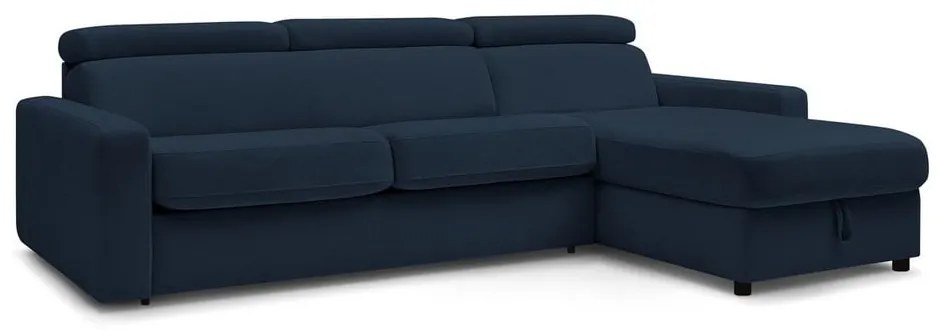 Colțar albastru închis extensibil (cu colț variabil) Monaco – Bobochic Paris