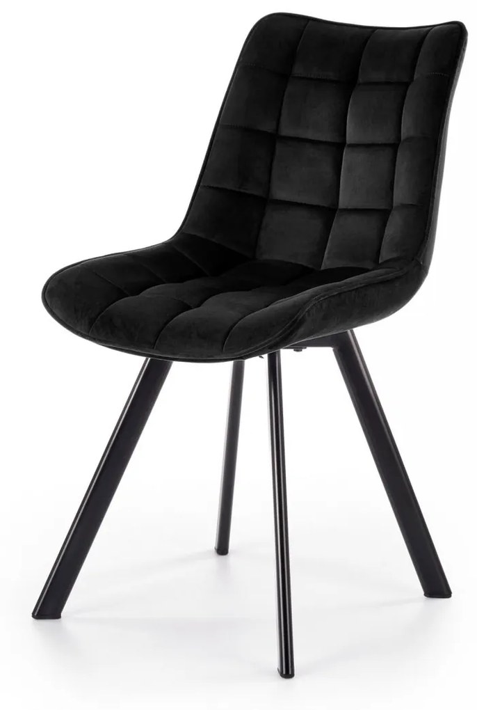 Scaun K332 velvet negru