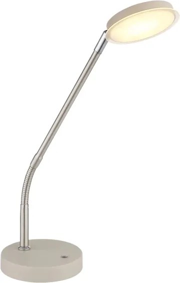 Globo 58504TSA - Lampă de masă cu dimmer tactil SILVIO LED/6,5W/230V bej
