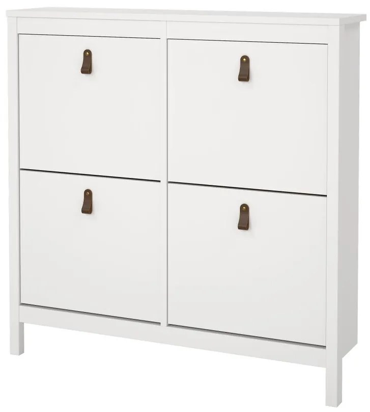 Suport pentru pantofi Real larg, alb