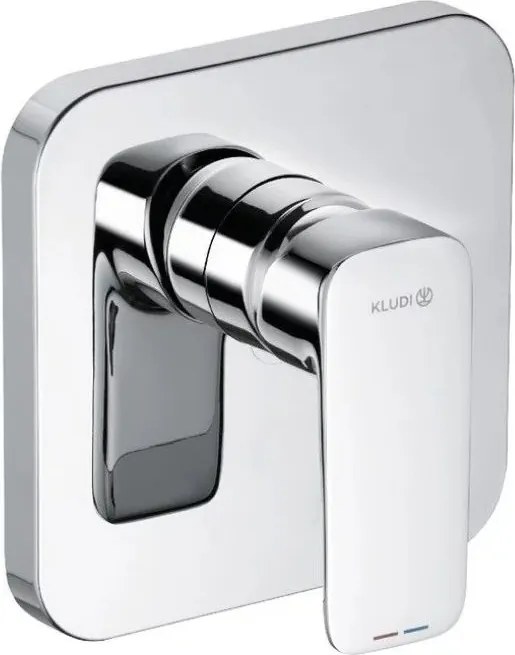 Baterie dus incastrata Kludi Pure&Style crom lucios fara corp ingropat