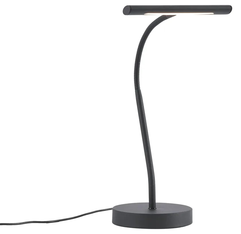 Lampă de masă Art Deco neagră incl. LED - Tableau
