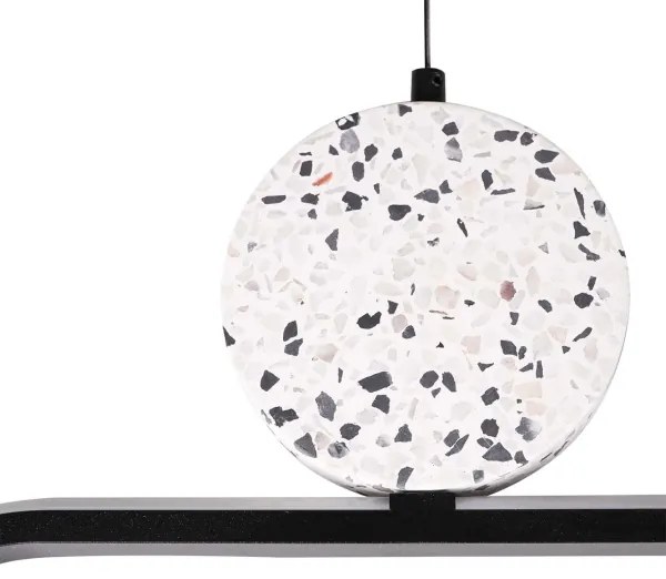 Lustră LED suspendată pe cablu FLORENTYNA LED/48W/230V 4000K negru/alb