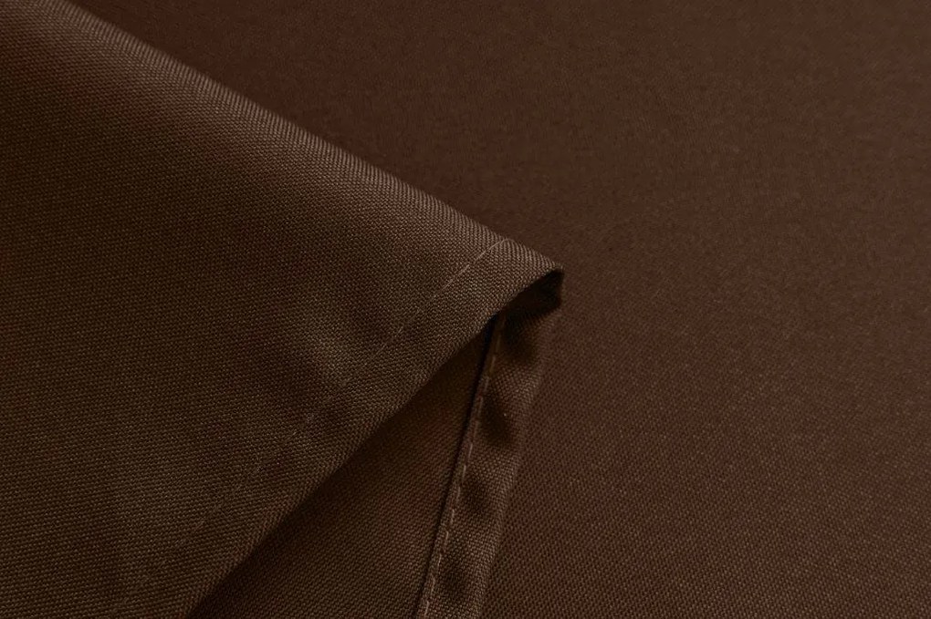 Draperie maro inchis cu rejansa OXFORD 140x250 cm