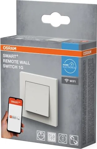 Osram - Întrerupător fără fir cu 1 buton SMART+ 5V Wi-Fi