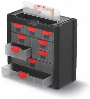 Organizator sertar 40 x 20 x 39,2 cm, negru