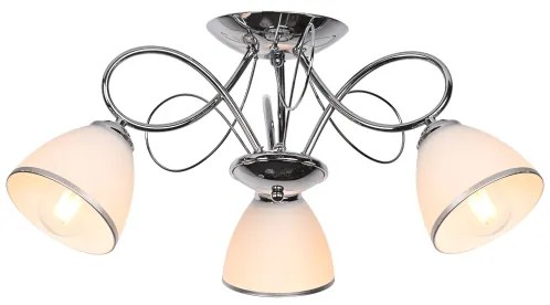 Brilagi - Lustră aplicată FRED 3xE27/60W/230V, Ø 59 cm, crom lucios