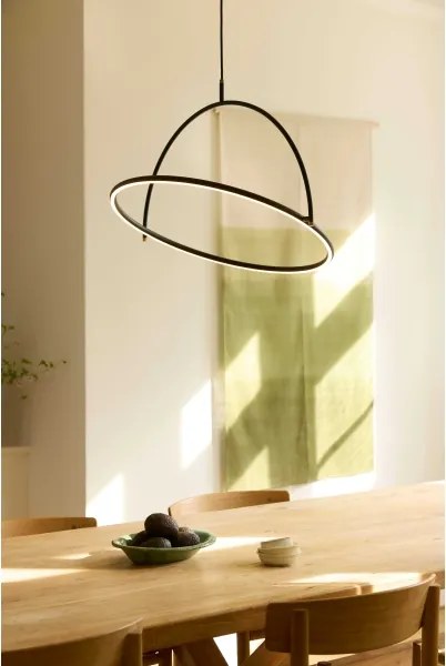 Halo Design 749546 - Lustra LED dimabilă TILT, suspendată pe cablu, LED/40W/230V, Ø 60 cm, negru