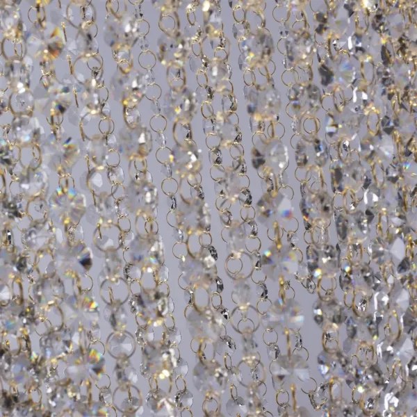 Searchlight 10883-5SB - Plafonieră aplicată SWOOP 5xGU10/50W/230V