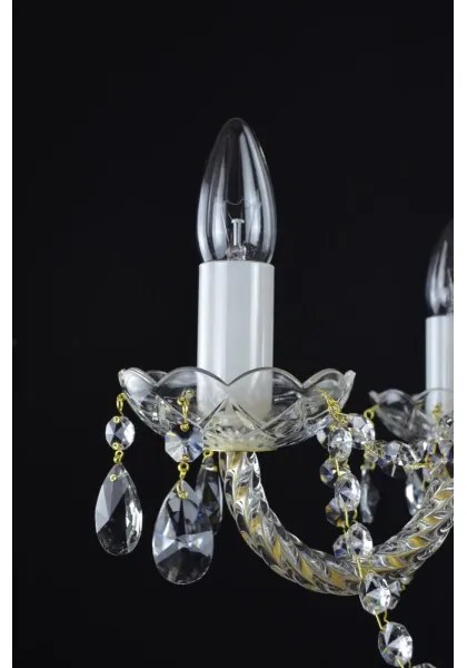 Wranovsky JWZ109052100 - Lustră de cristal pe lanț BALANCE 5xE14/40W/230V