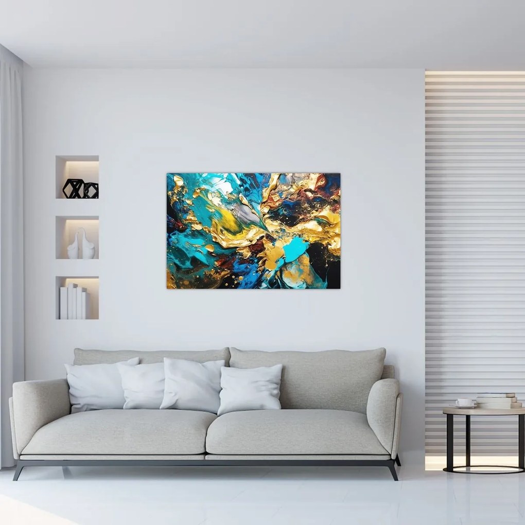 Tablou - Pictură în ulei texturată (90x60 cm)