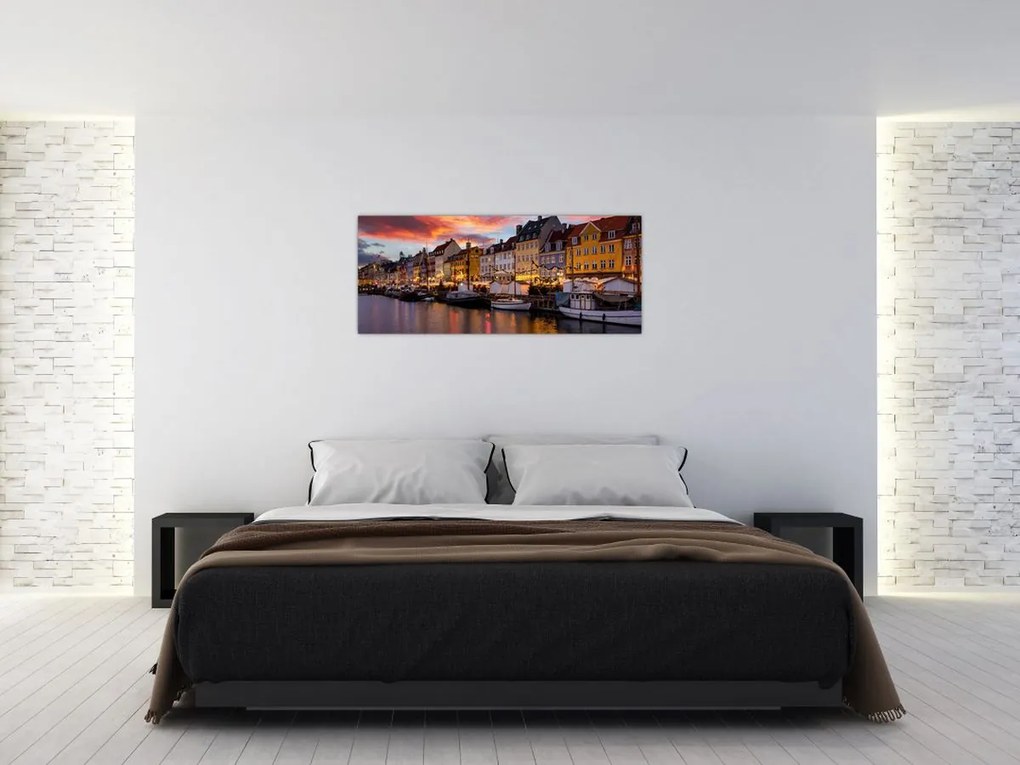 Tablou - Nyhavn, Copenhaga (120x50 cm)