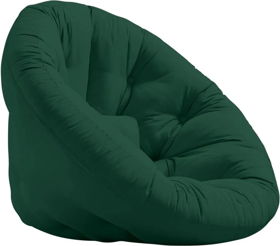 Fotoliu variabil Karup Design Nest Forest Green