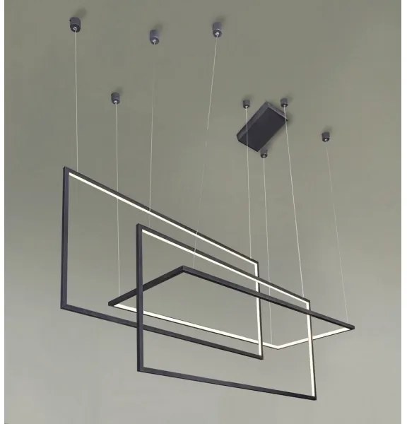 Azzardo AZ2914 - Lustr LED dimabil METRIC pe cablu LED/135W/230V