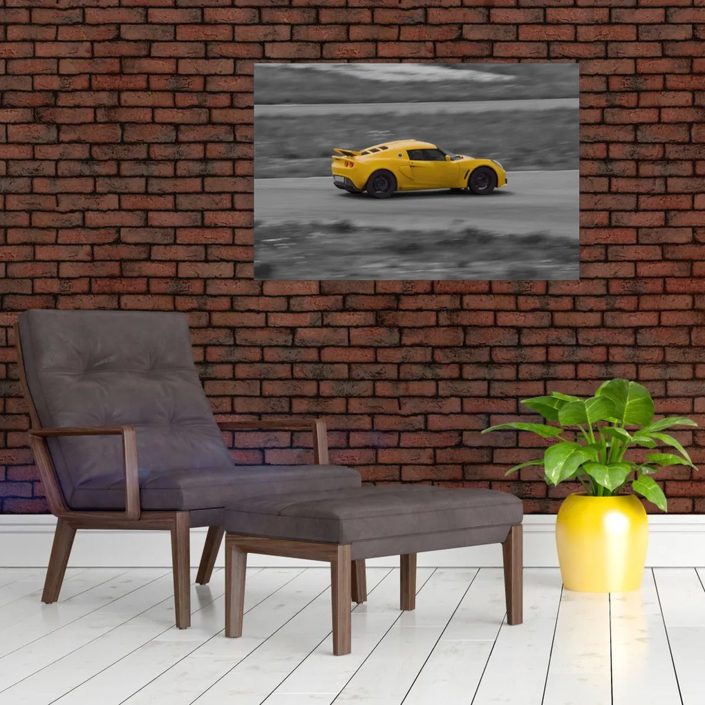 Tablou - Mașină rapidă (90x60 cm)