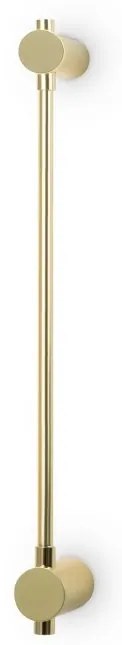 Aplica de perete LED design liniar Rotta auriu 63,5cm