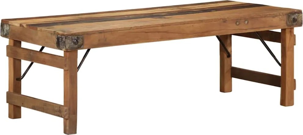 vidaXL Masă de cafea Maro 110 x 55 x 40 cm Lemn recuperat masiv