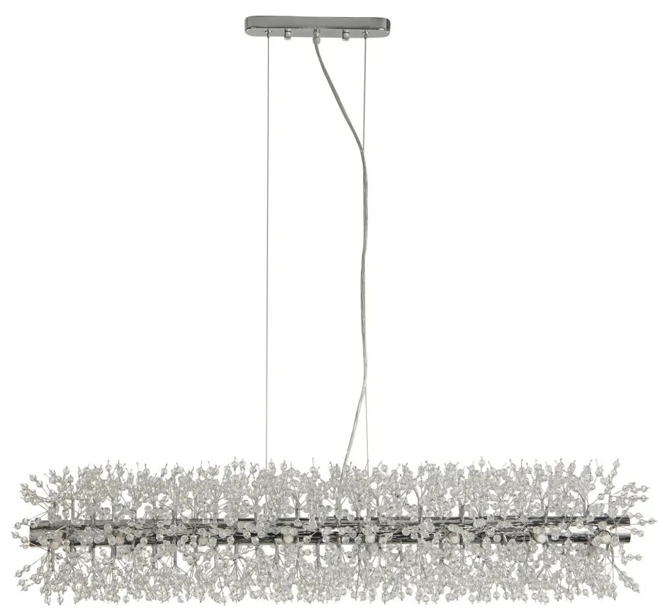 Lustra suspendata design deosebit din margele din sticla Sunburst 16Lt