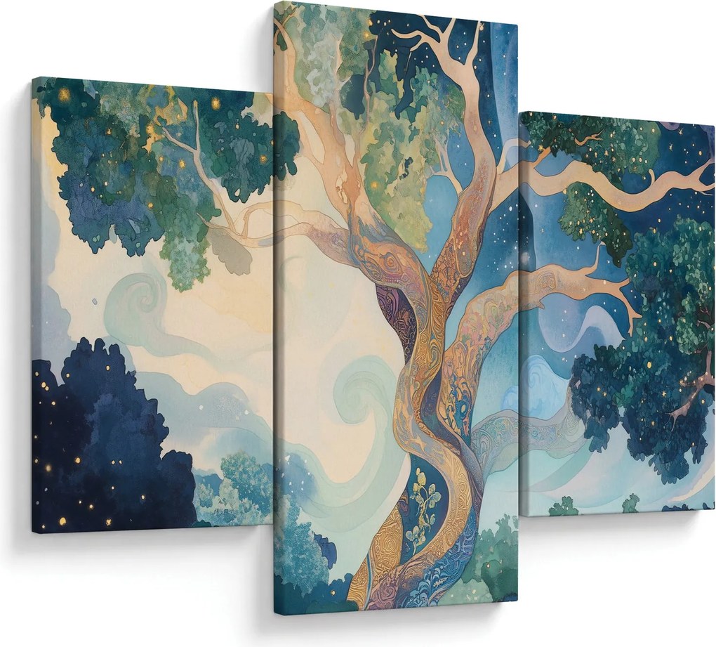 Tablou – Arbore cosmic (90x60 cm)