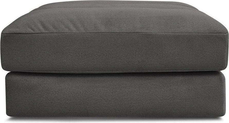 Taburet negru cu tapițerie din catifea Sierra – Bobochic Paris