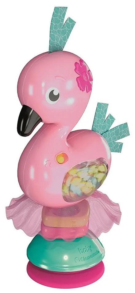 Animale Fancy Zornăitoare Flamingo pentru bebeluși Clementoni