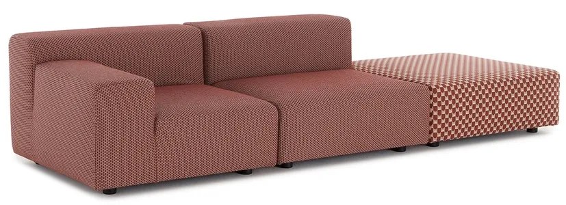 Canapea de grădină de design Kartell Liberty cu puf OBI CHECK — stil și confort pe terasa ta Culoare: ruginit