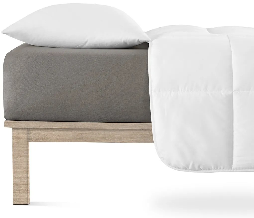 Cearșaf de pa 4Home Lycra jersey antracit, 90 x 200 cm