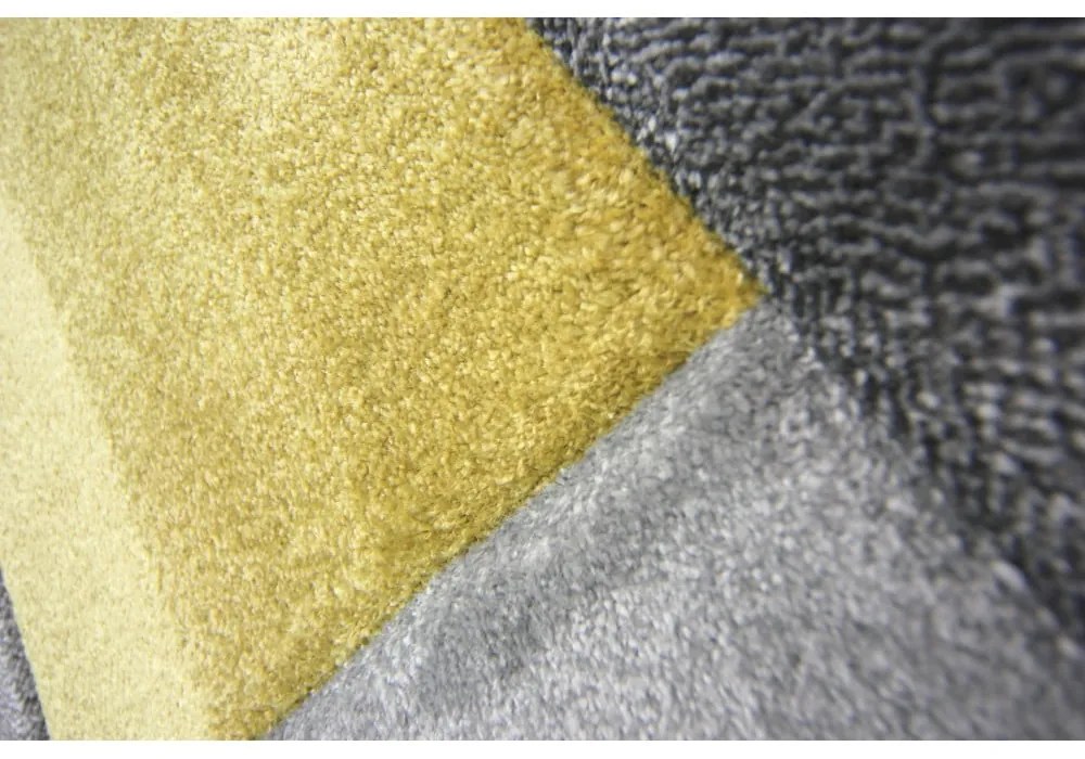 Covor Flair Rugs Cosmos, 120 x 170 cm, gri - galben