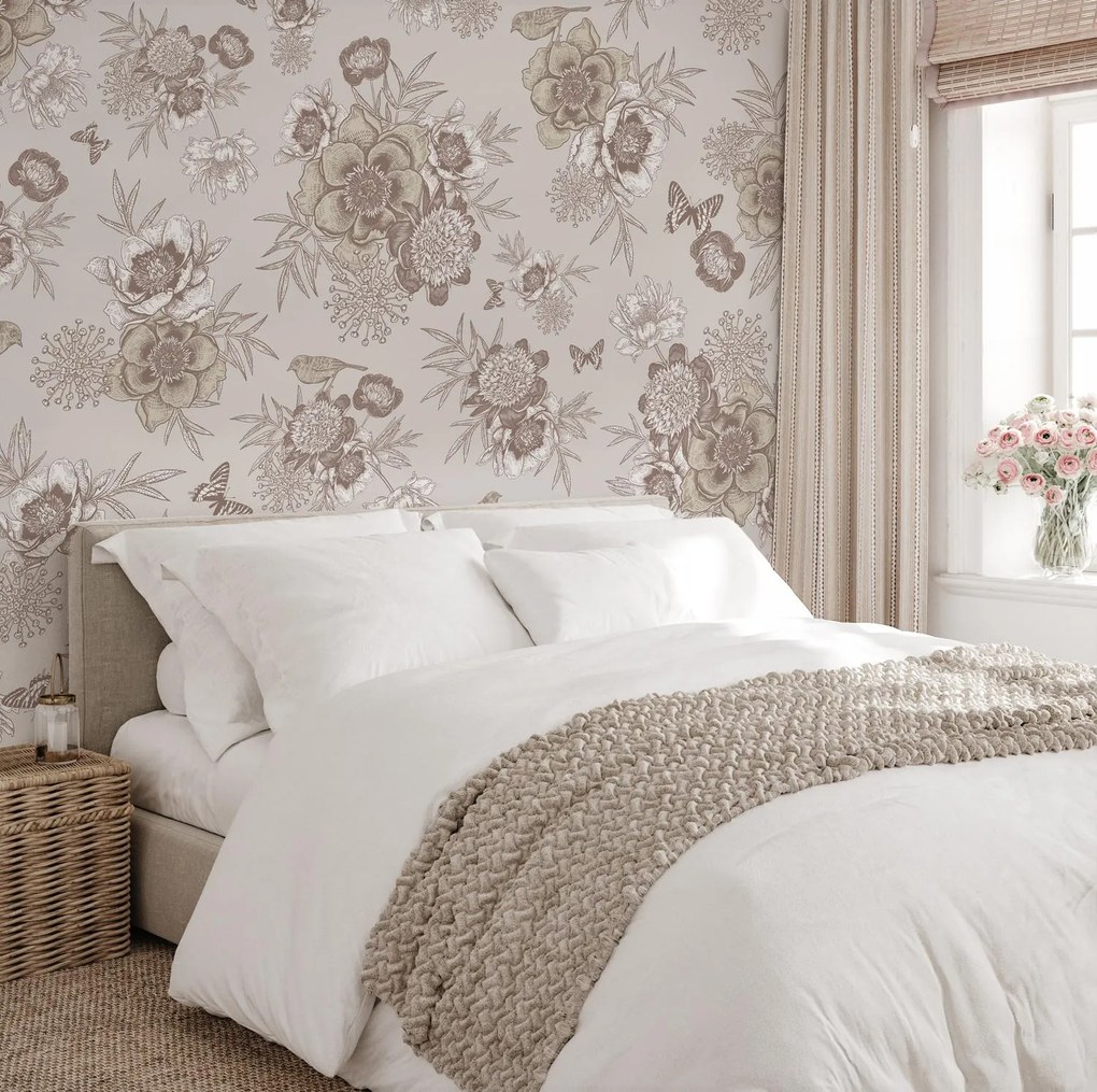 Fototapet - Flori de epocă (147x102 cm)