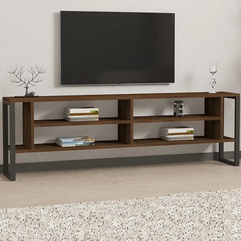 Comoda tv Cupe culoare antracit 160 cm